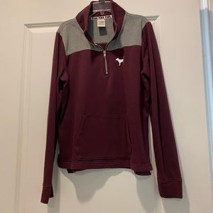 PINK! Quarter Zip jacket!